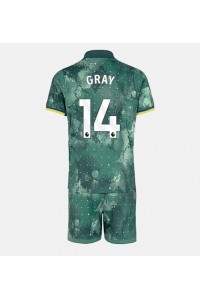 Tottenham Hotspur Archie Gray #14 Babyklær Tredje Fotballdrakt til barn 2024-25 Korte ermer (+ Korte bukser)
